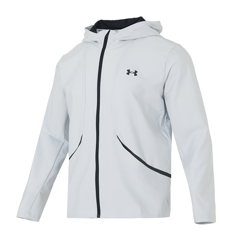 Under Armour Jackets Men's Gray Hooded Moderate Other