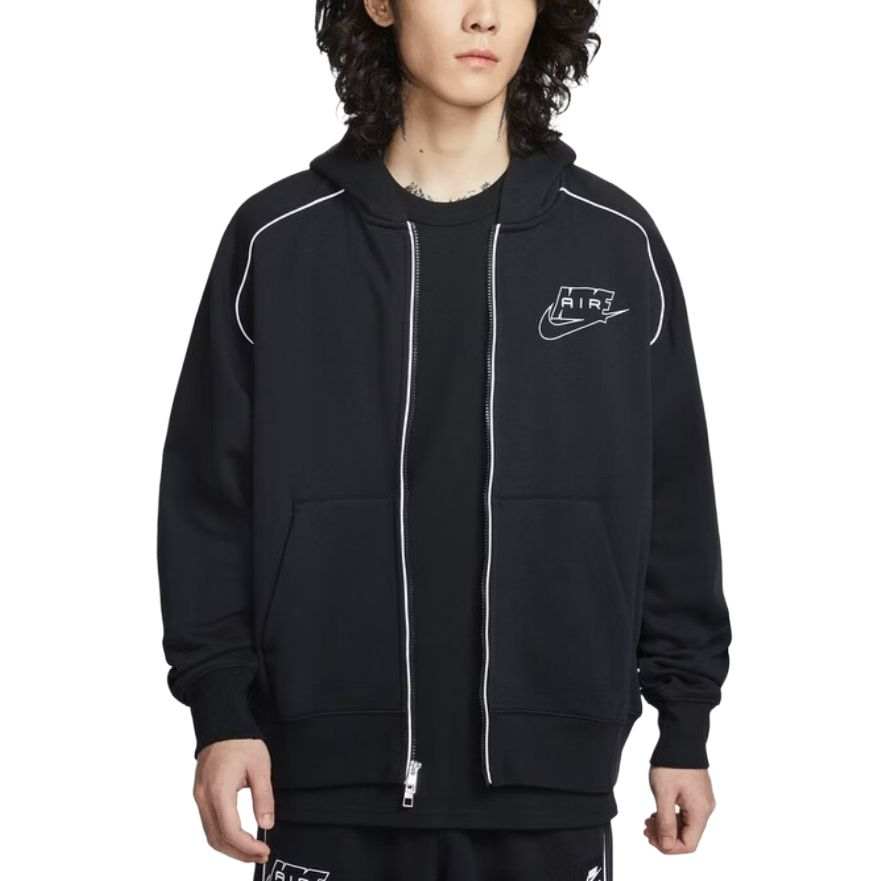 Nike Nike Air Loose Fit Fleece Lined Knitted Fabric Sports Hood Sweatshirt Men's