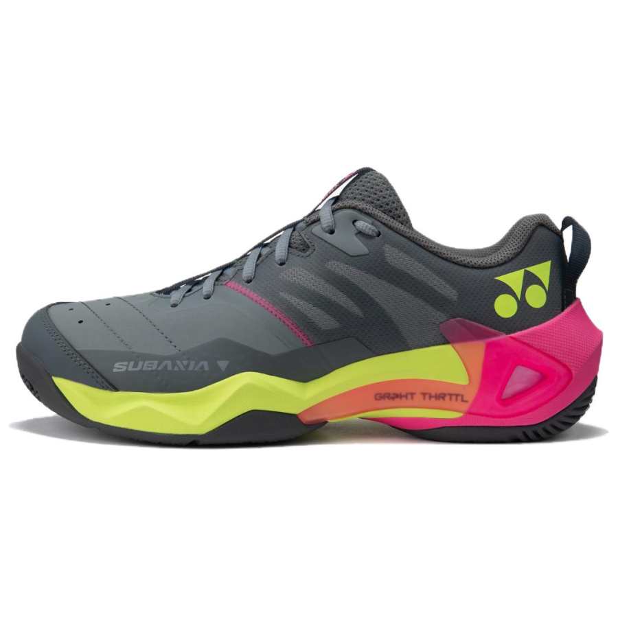 YONEX Cushioning Abrasion Resistant Low top Badminton Shoes Unisex Gray