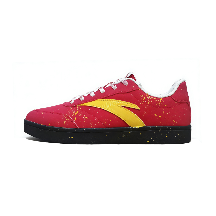 Anta Active Low top Skateboard Shoes Unisex Gold Red