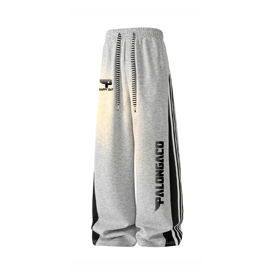 PAL ONGACO Casual Pants Unisex Moderate Straight Fit Pants