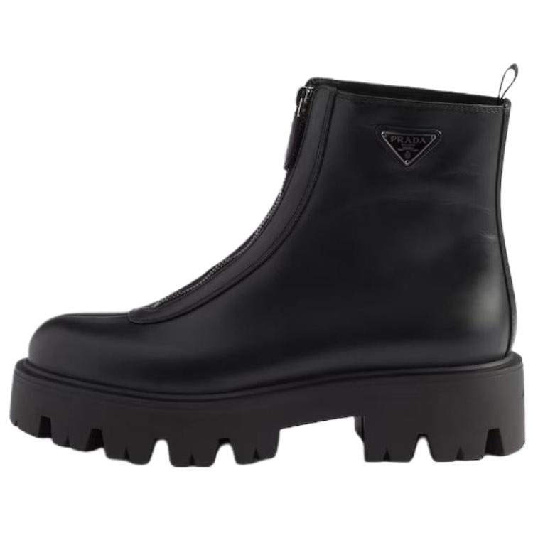PRADA PRADA Ankle Boots 5CM Women's Black