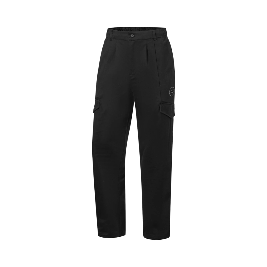 Li-Ning Li Ning Casual Pants Men's Black Moderate Straight Fit Pants