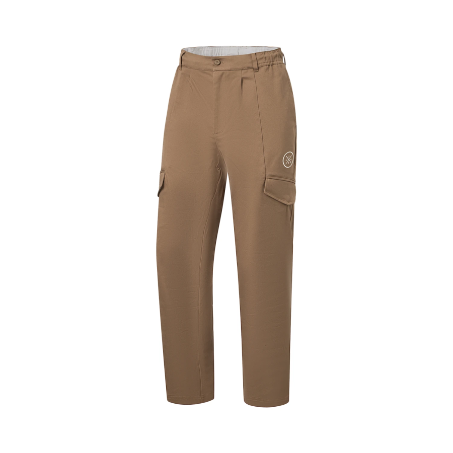 Li-Ning Li Ning Casual Pants Men's Mocha Coffee Brown Moderate Straight Fit Pants