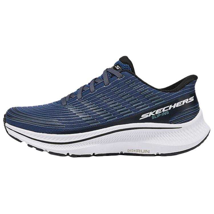 Skechers Go Run Consistent 2.0 Abrasion Resistant Thermal Low top Running Shoes Men's Marine Blue