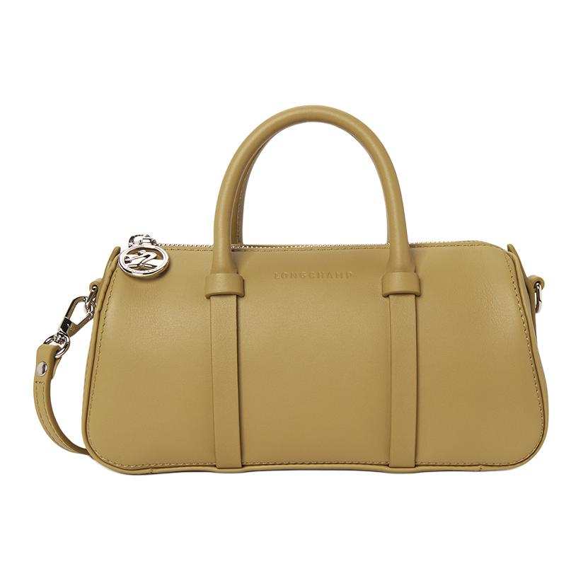 LONGCHAMP Daylong Calfskin Crossbody Handbag Small Women's Desert Green