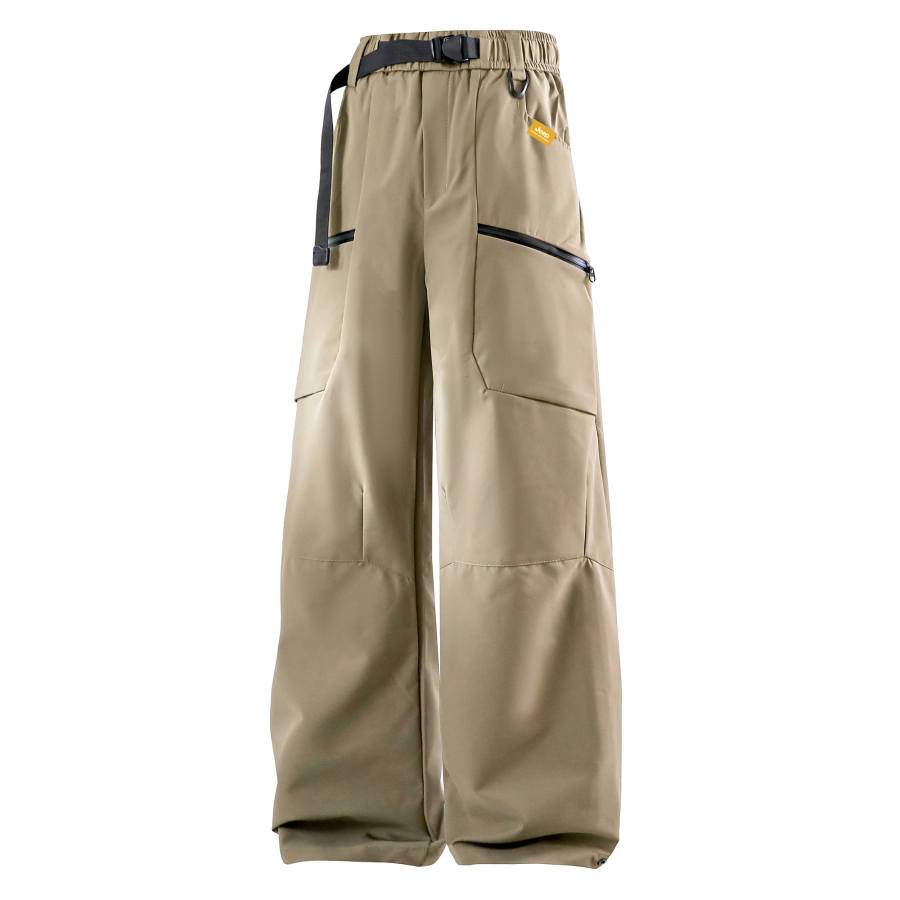 Jeep Windbreaker Pants Unisex Moderate Straight Fit Pants