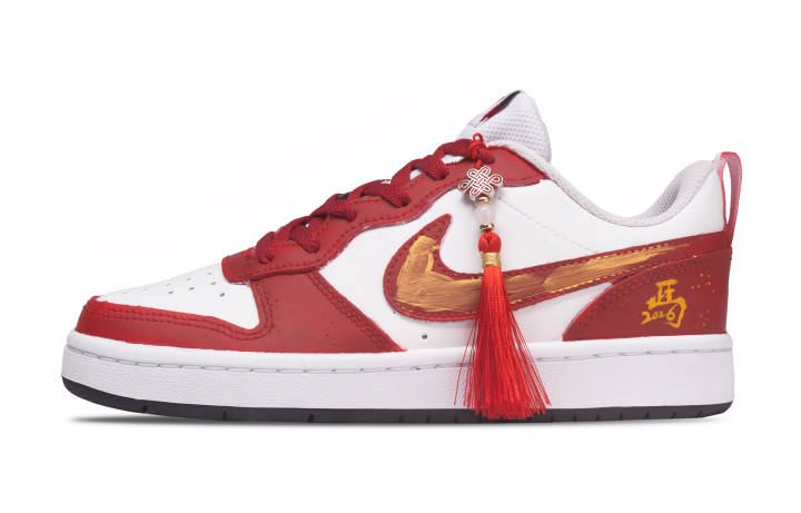Nike Nike Court Borough Leather Slip Resistant Abrasion Resistant Slip Resistant Abrasion Resistant Low top