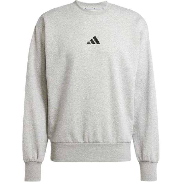 Adidas Adidas Sweatshirts Men's Gray Crew Neck Moderate