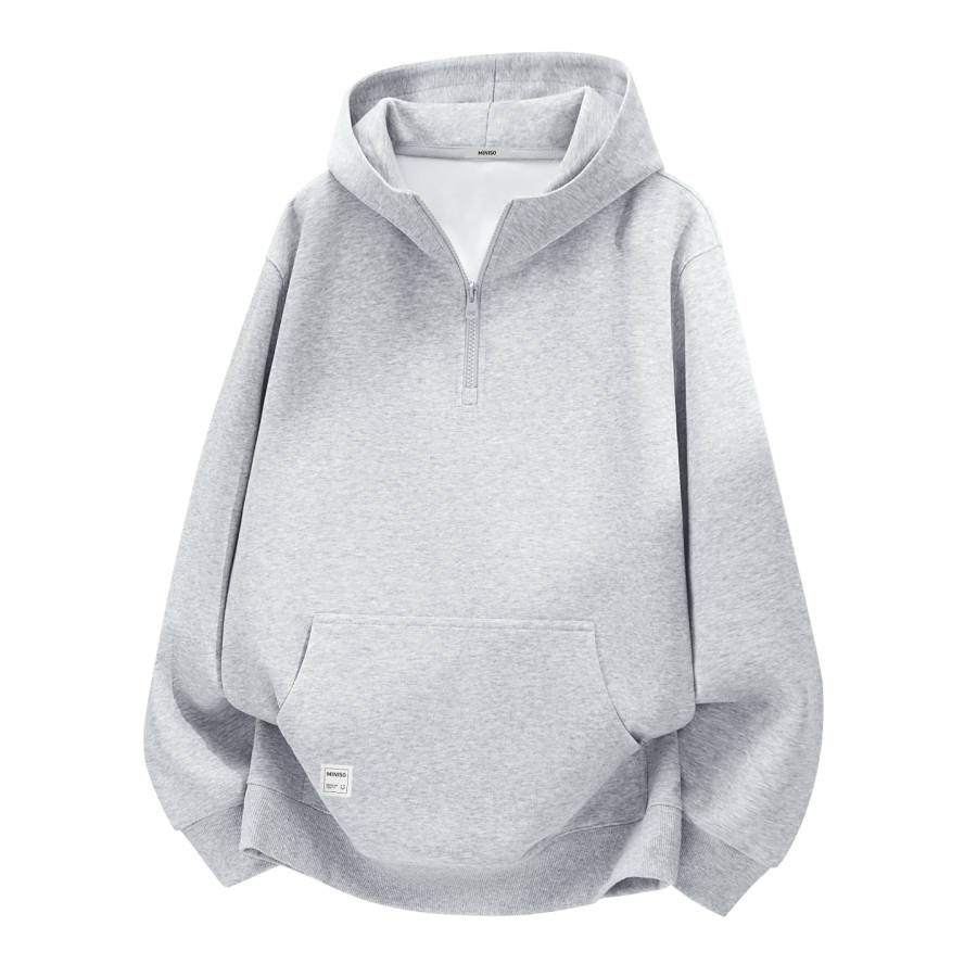 MINISO Sweatshirts Unisex Hooded Thickened Heavyweight