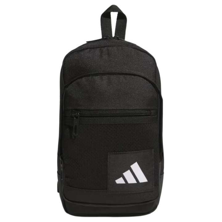 Adidas Adidas Gym Polyester Crossbody Bag Sling Bag Unisex Black