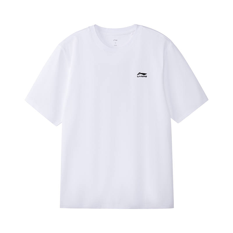 Li-Ning Li Ning T Shirts Men's Crew Neck Thin Straight Fit