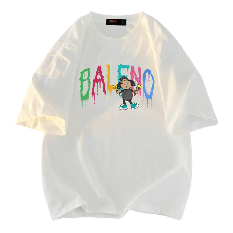 BALENO T Shirts Unisex Crew Neck Moderate Straight Fit