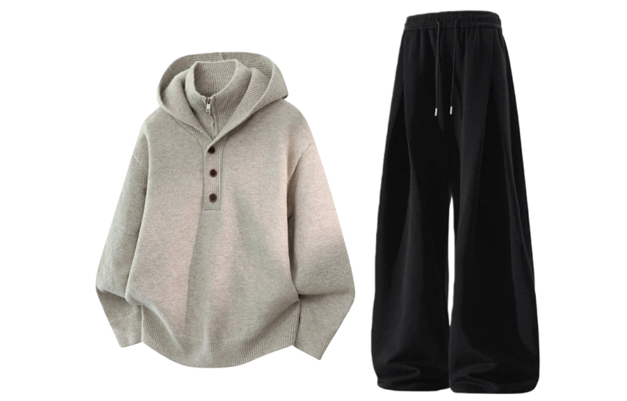 X1617 Casual Sportswear Unisex Hooded Moderate
