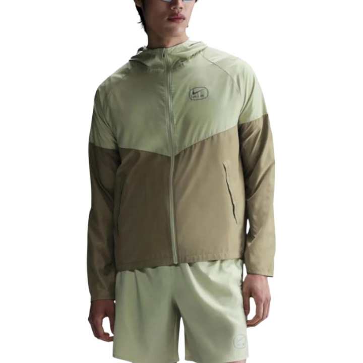 Nike Nike Jackets Men's Olive Green Hooded Moderate Other