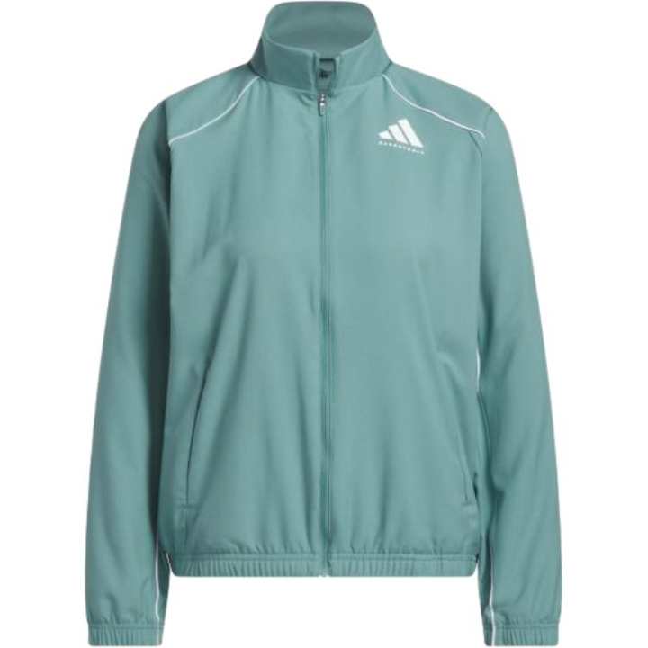 Adidas Adidas Jackets Women's Green Stand Collar Moderate Other