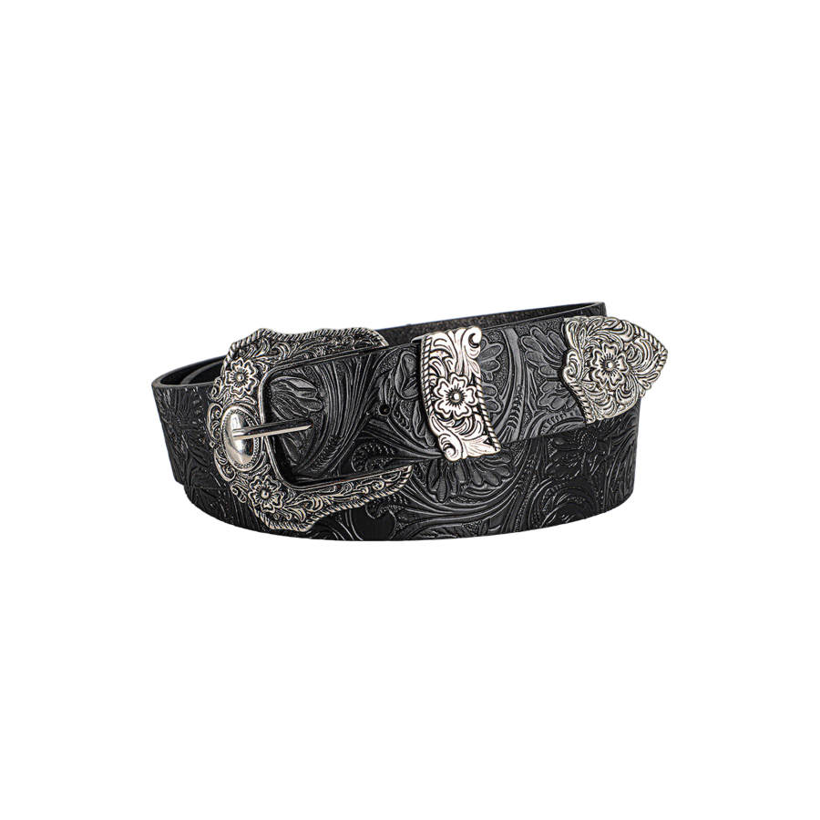 JEANSWEST PU Artificial Leather Alloy Leather Belts Unisex 3.8cm