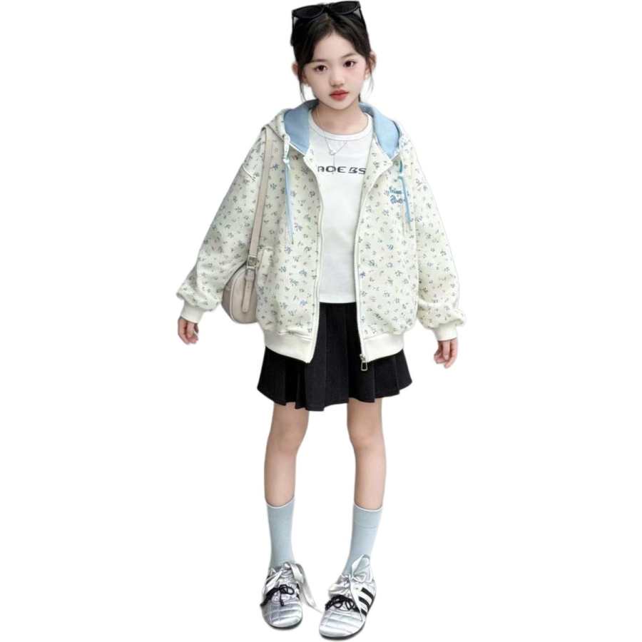 PLANDOO Kids Padded Jackets Hooded Moderate