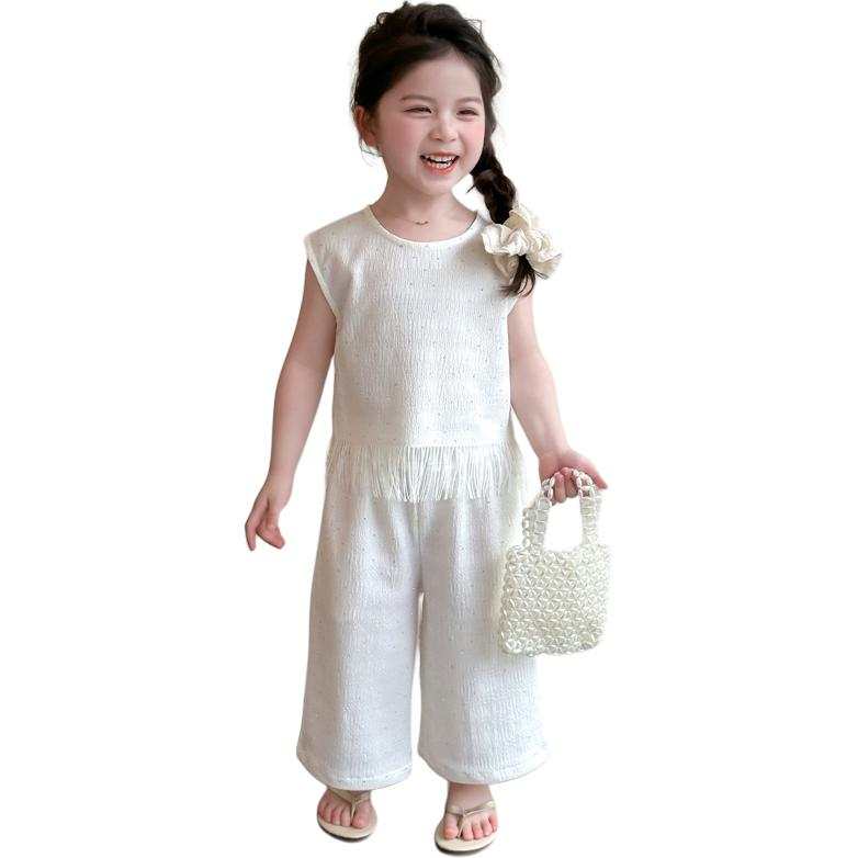 Lanza Casual Sportswear 2 Piece Set Ecru Children Aged 3 7 Years Old