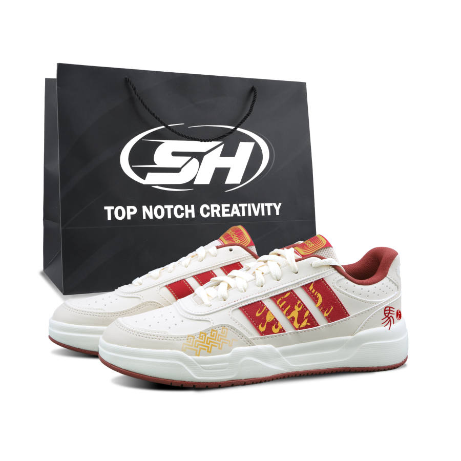Adidas Adidas LITE BALLER Rui Ma Cheng Xiang, Special Shopping Bag Included Abrasion Resistant Low top Skateboard Shoes Unisex