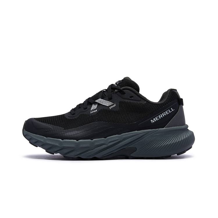 MERRELL AGILITY TRAIL Abrasion Resistant Slip Resistant Breathable Low top Outdoor Hiking Shoes Men's Black