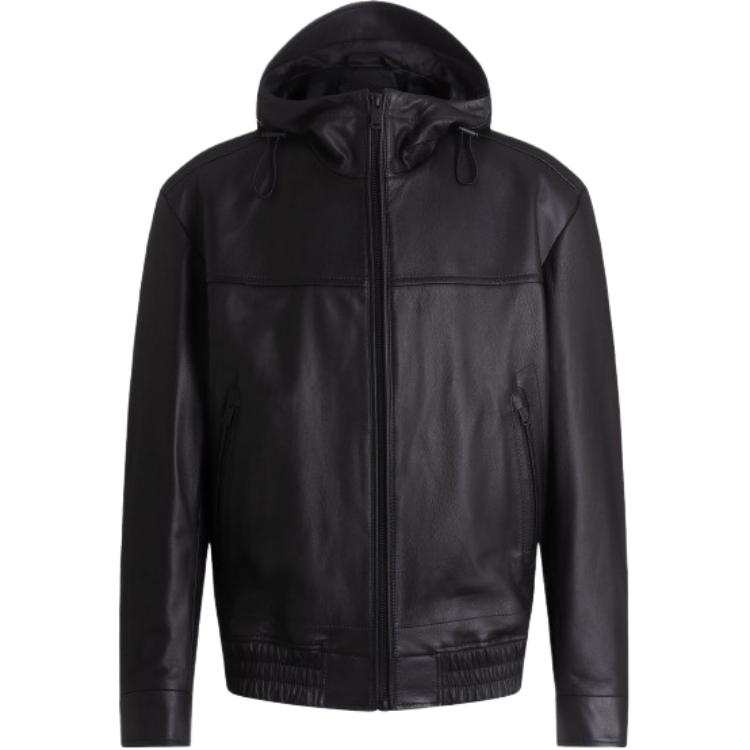 HUGO BOSS HUGO BOSS SS26 Leather Jacket Men's