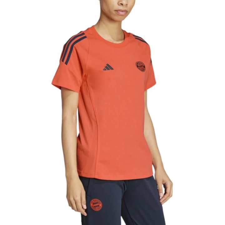 Adidas Adidas TIRO 25 T Shirts Women's Orange Crew Neck