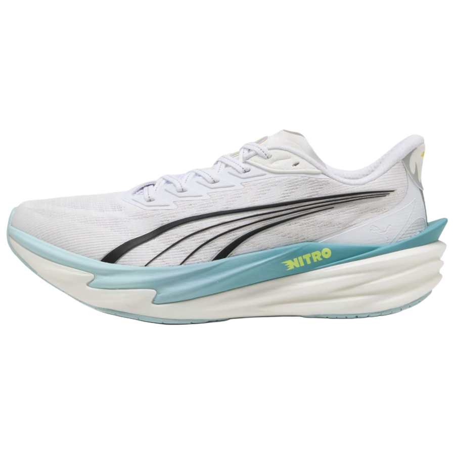 PUMA Deviate Nitro 4 Breathable Lightweight Breathable And Lightweight Running Shoes Men's White