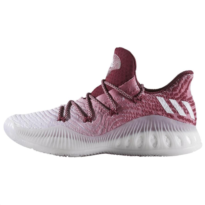 Adidas Adidas Crazy Explosive 2017 Primeknit Low 'Grey White Burgundy'