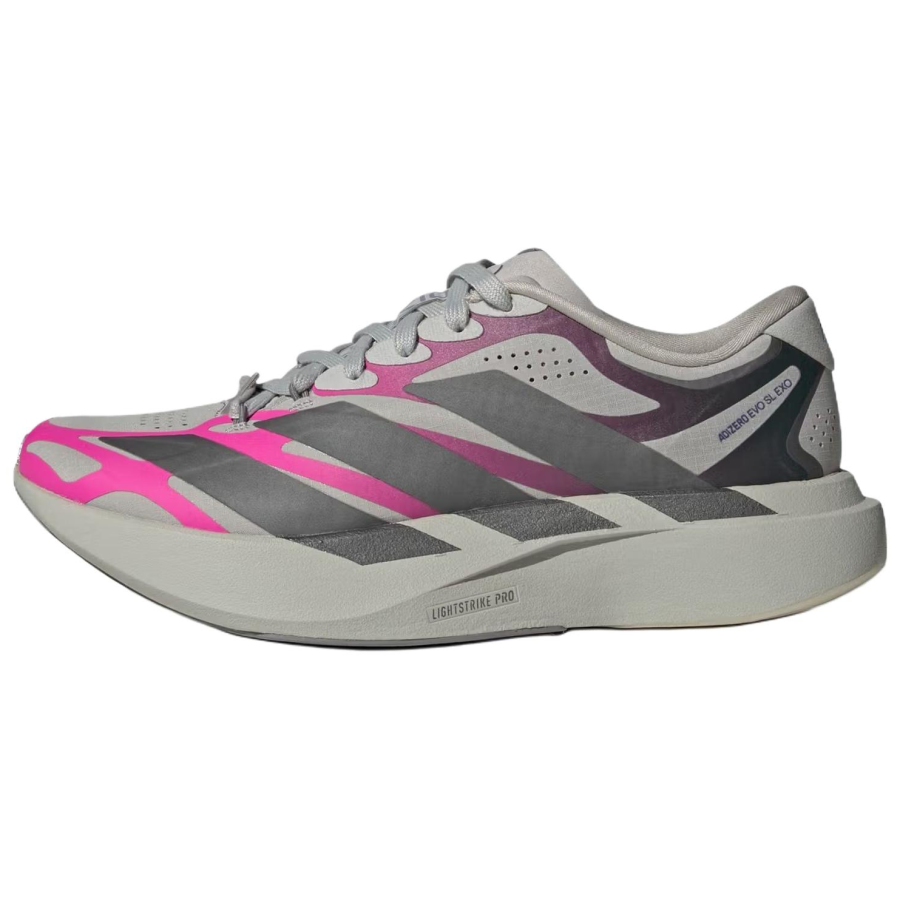 Adidas Adidas Adizero Evo SL Height Increasing Running Shoes Women's Gray Purple