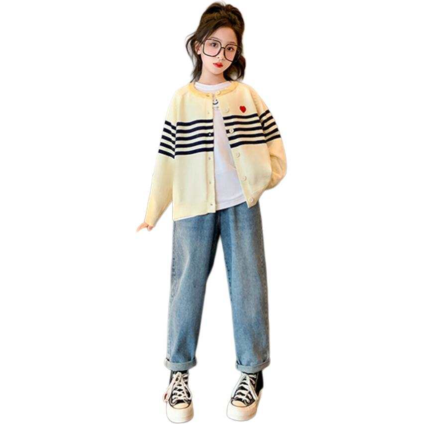 PROTECTCAMEL PROTECTCAMEL Sweater Heart Cardigan Kids'