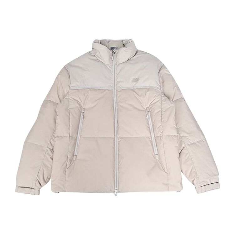 New Balance New Balance Down Jackets Unisex BEI Stand Collar Moderate