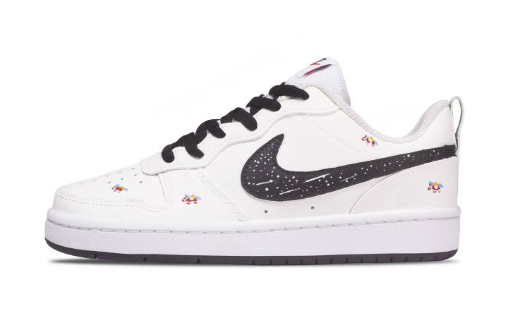 Nike Nike Court Borough Leather Slip Resistant Abrasion Resistant Slip Resistant Abrasion Resistant Low top