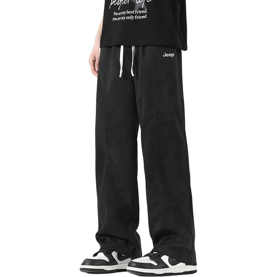 Jeep Casual Pants Unisex Moderate Straight Fit Pants