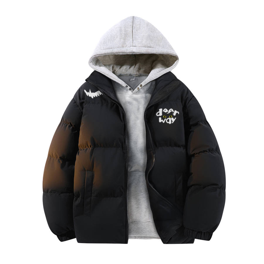 DEERWAY DEERWAY Puffer Jackets Unisex Stand Collar Thickened Padded Puffer Jacket