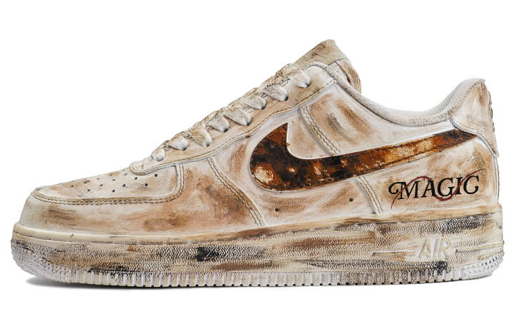Nike Nike Air Force 1 Air Force 1, Magic Ruins MONE Manufacturing Cushioning Lightweight Slip Resistant
