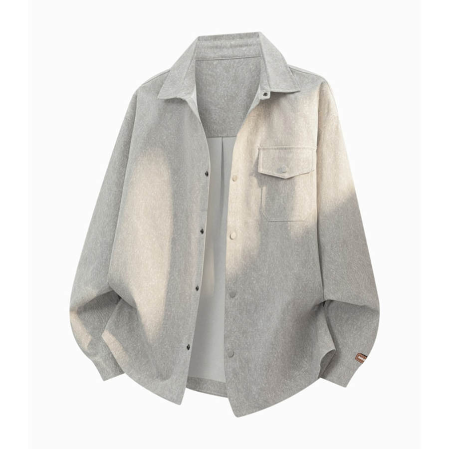 WARRIOR WARRIOR Shirts Unisex Lapel Moderate Shirt