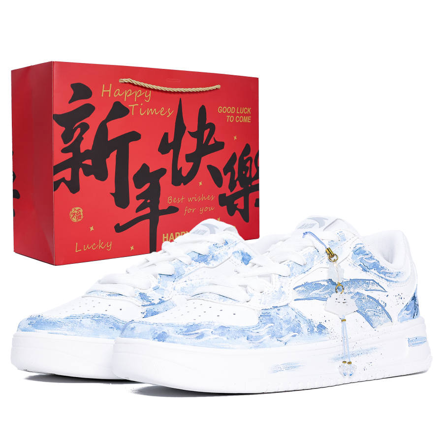 Anta Easy Slip Resistant Abrasion Resistant Low top Skateboard Shoes Unisex