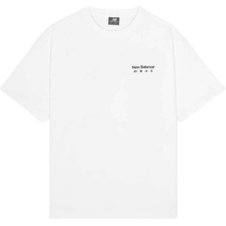 New Balance New Balance T Shirts Men's White Crew Neck