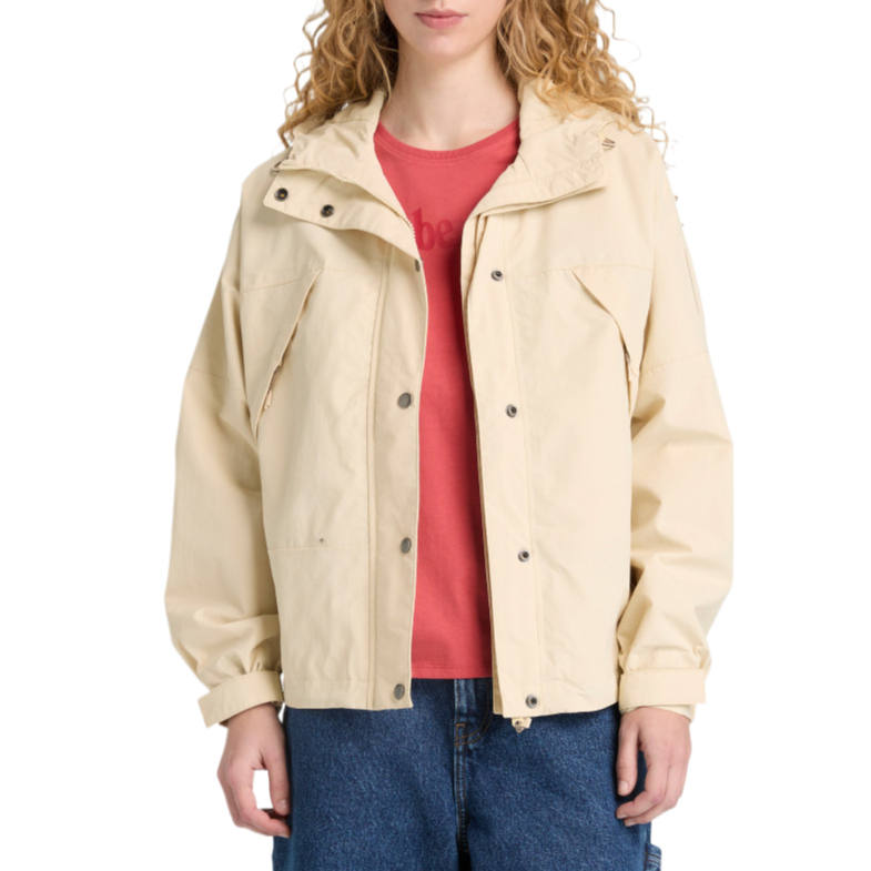 Timberland Jackets Women's Light Khaki Hooded Moderate Other