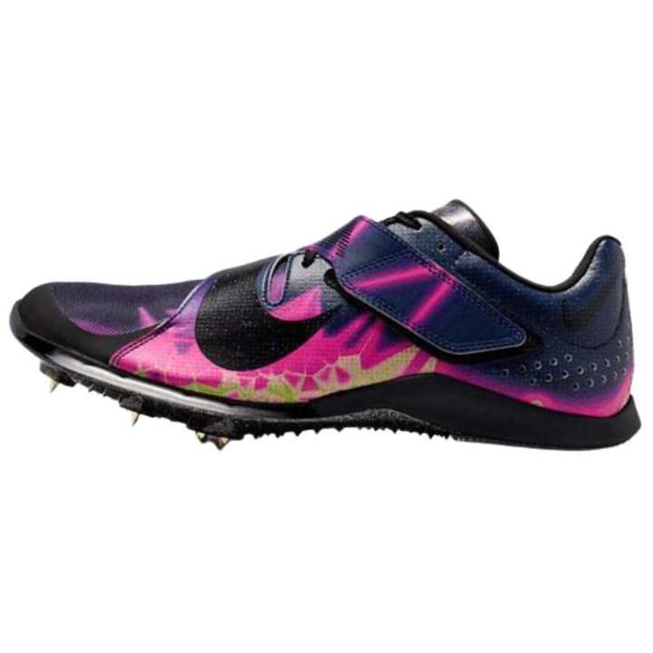 Nike Nike Long Jump Breathable Rebound Functionality Purple Pink Track And Field Shoes Men's