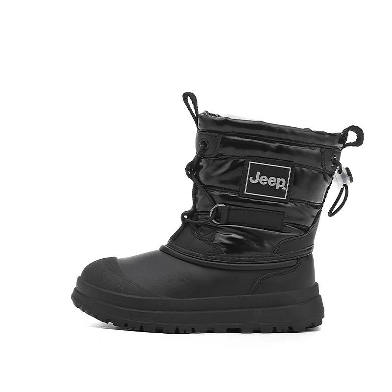 Jeep Slip Resistant Anti Kick Abrasion Resistant Rebound Lightweight Cushioning Balance Support Snow Boots Kids'