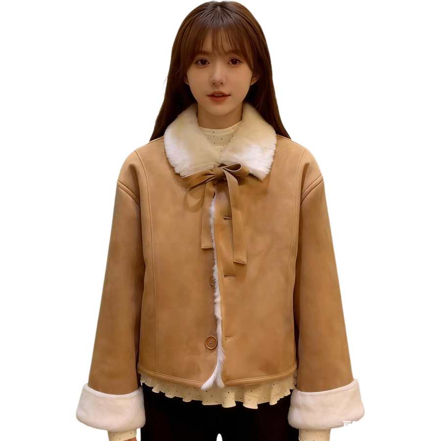 VENICEW Velvet feel Coat Women's