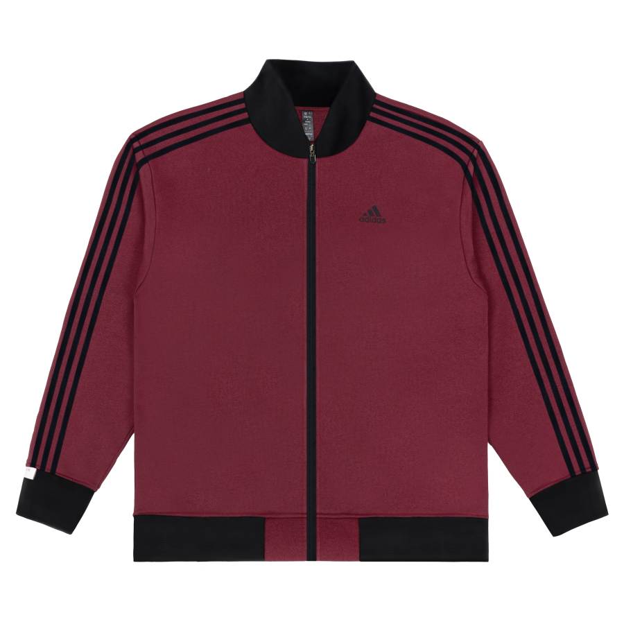 Adidas Adidas LABEL Sweatshirts Unisex Red Baseball Collar Moderate
