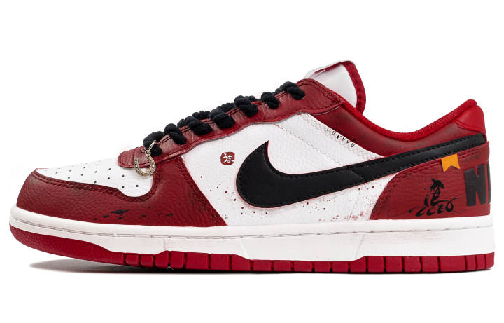 Nike Nike Big Jiyutengma MONE Manufacturing Leather Abrasion Resistant, Lightweight, And Breathable Low top Skateboard Shoes