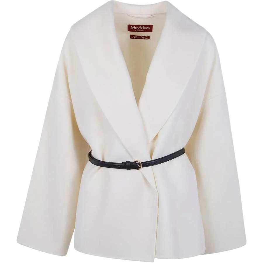 MaxMara Studio MaxMara Studio Sughero Belted Jacket