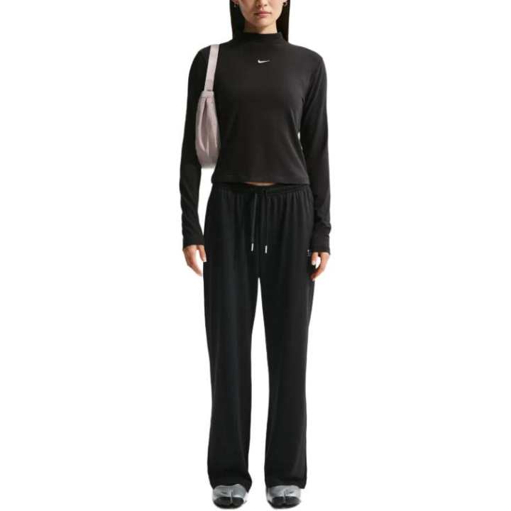 Nike Nike T Shirts Women's Black Turtleneck
