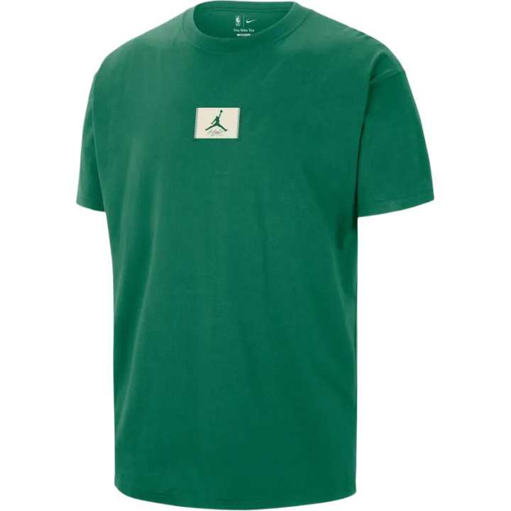Jordan Jordan STMT T Shirts Men's Green Crew Neck