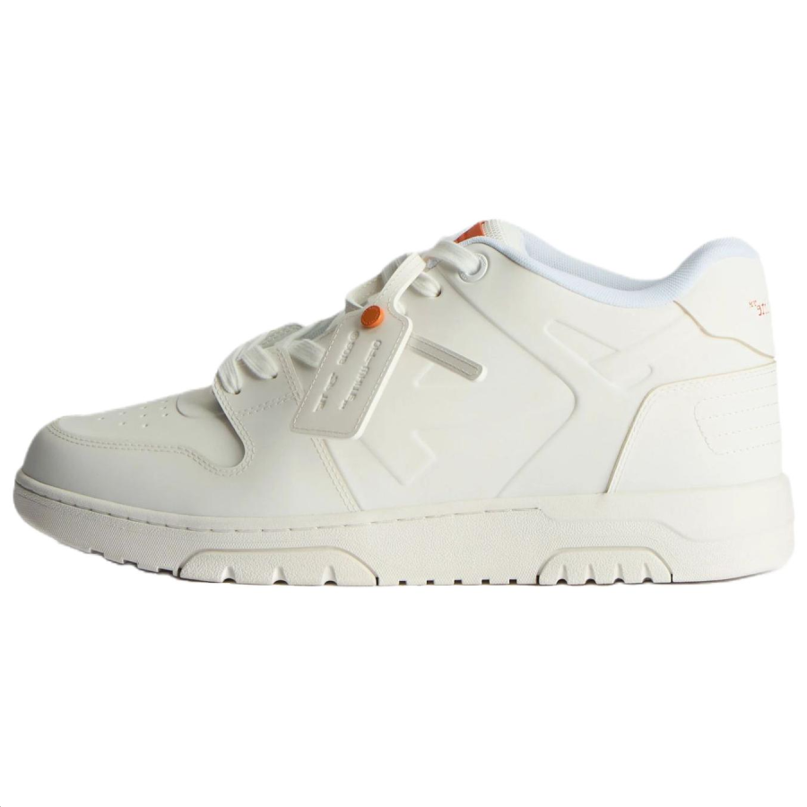 OFF-WHITE OFF WHITE Out Of Office Molded Low top Skateboard Shoes Men's White