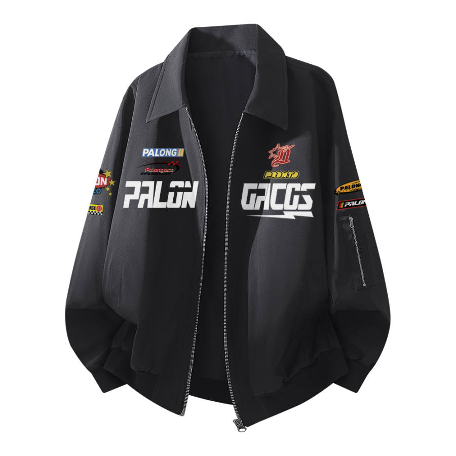 PAL ONGACO Jackets Unisex Lapel Moderate Workwear
